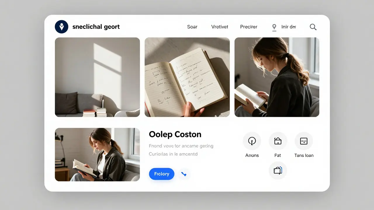 A professional escort's authentic profile with natural photos, handwritten notes, and verified agency details.